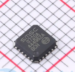 LAN8720A-CP-TR QFN24 4x4mm Ethernet PHY Transceiver RMII 10/100BASE-TX Ethernet IC Microchip Chip For IP Camera Industrial Controller Gateway 10/50/100PCS