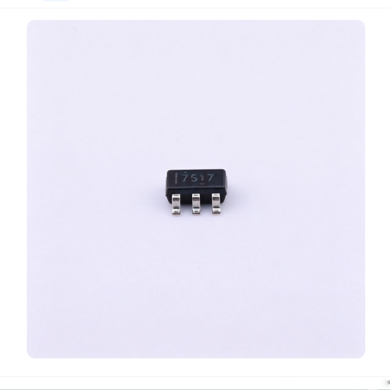 UCC27517DBVR Marking 7517 SOT-23-5 Single Channel Low-Side Gate Driver IC Original TI Chip