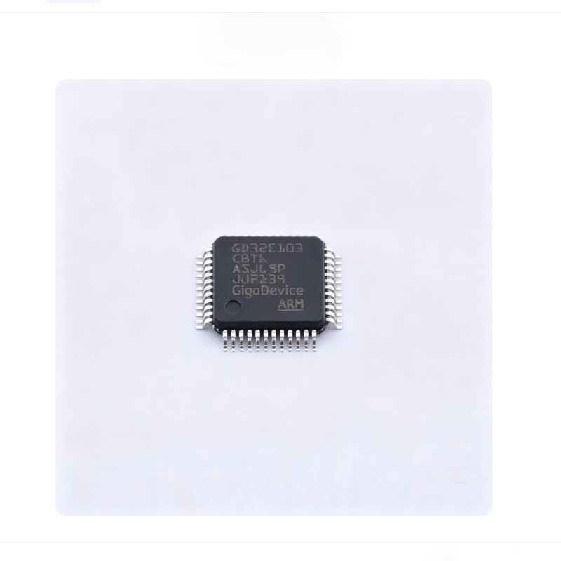 GD32E103CBT6 LQFP48 GigaDevice 32‑Bit Cortex‑M4 MCU Microcontroller 120MHz 128KB Flash