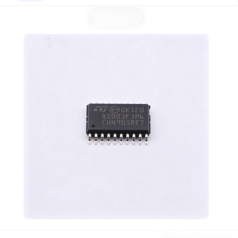 STM8S003F3P6TR SOP‑20 8‑bit STM8 Microcontroller 8KB Flash SMD MCU IC