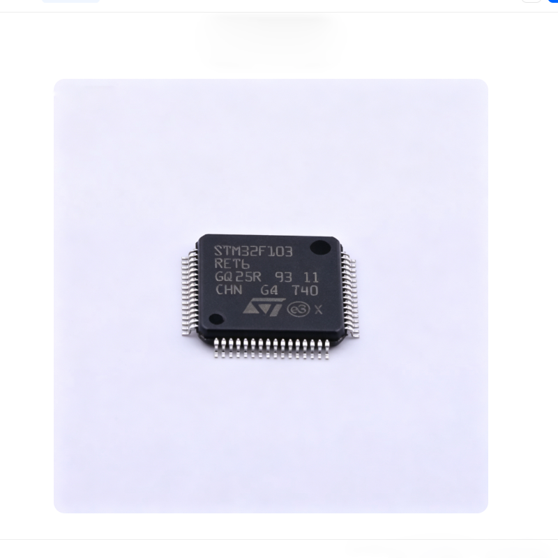 STM32F103RET6 STM32F103 RET6 32‑Bit Microcontroller MCU Cortex‑M3 72MHz 512KB Flash LQFP‑64 SMD IC Chip