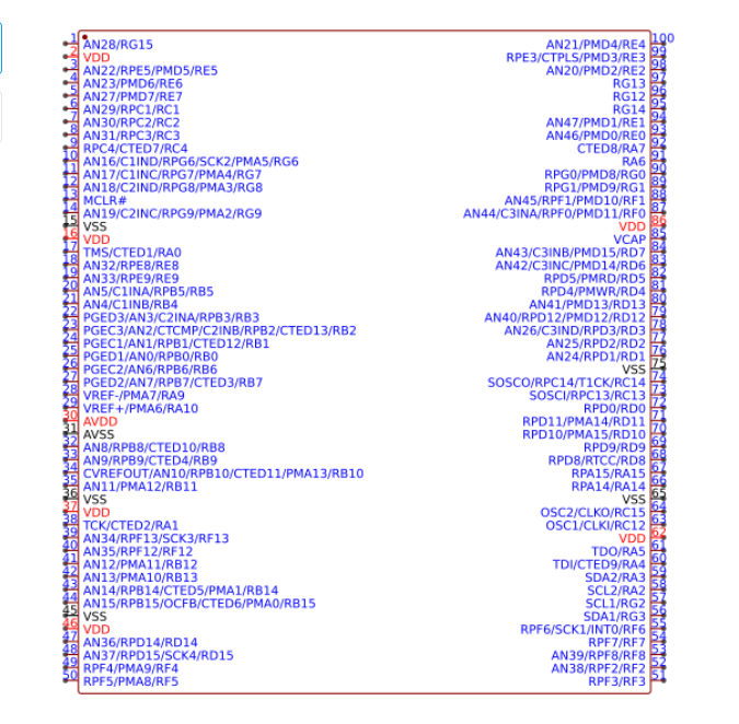  PIC32MX130F128LT-I/PF